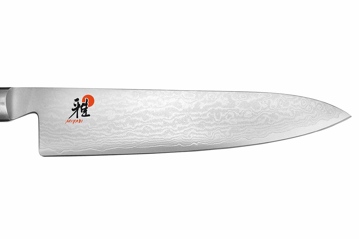 The Miyabi Kaizen Chef's curved blade japanese knife