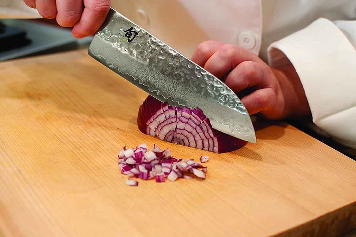 Performance of the Shun Premier Pairing Chef's Knifes