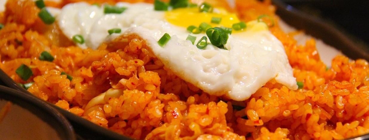 red aroma rice in a cooker