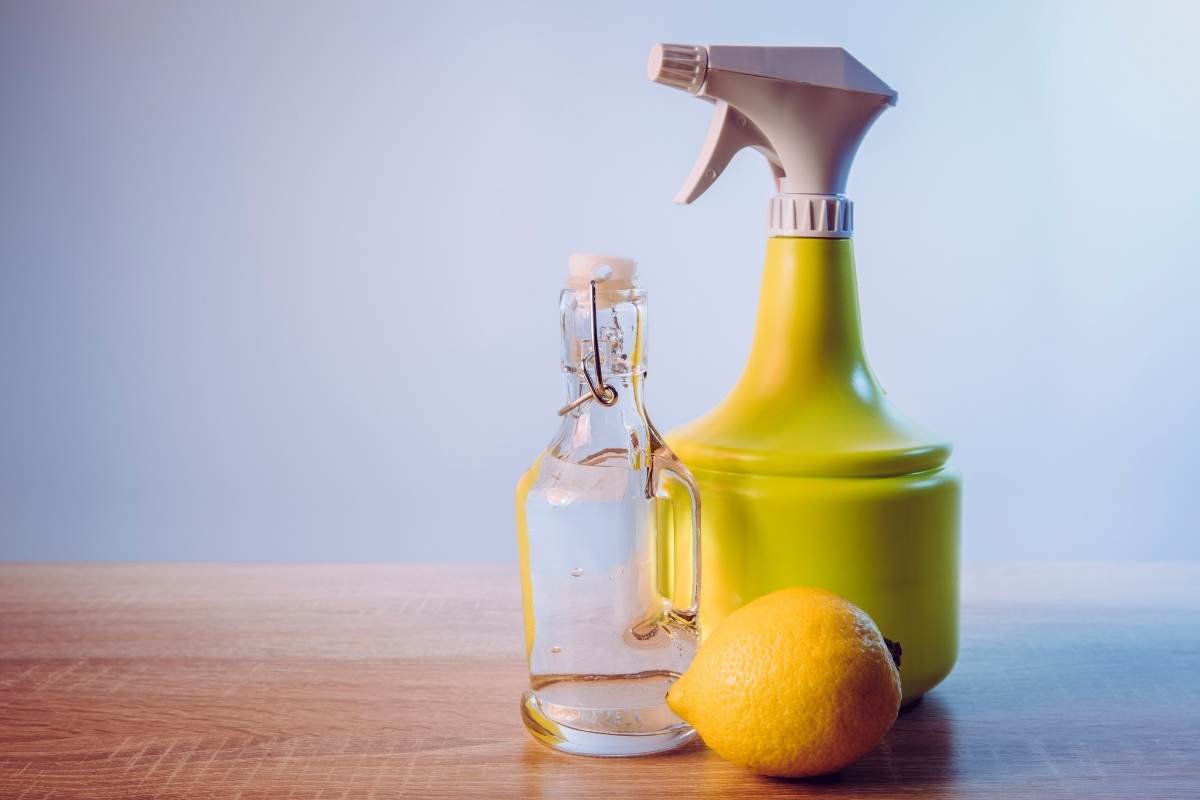 homemade vinegar to clean grout with no scrubbing