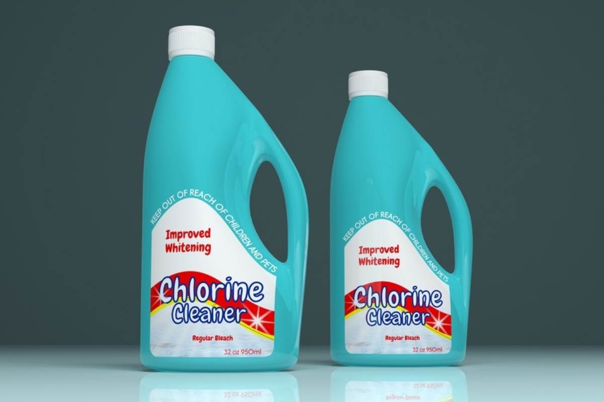 chlorine bleach for grout cleaning
