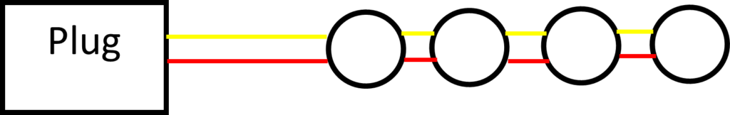 Parallel Circuit String Lights