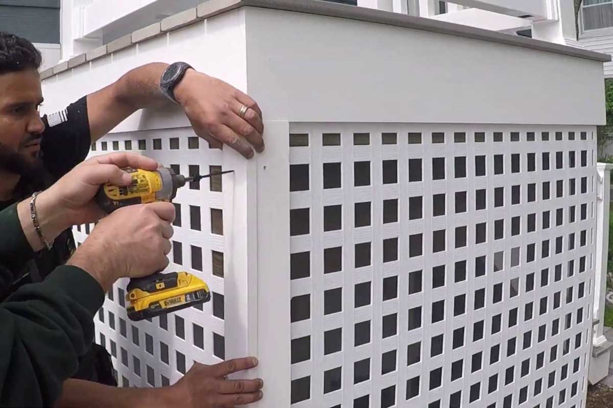 Professional Vinyl Deck Skirting Installation