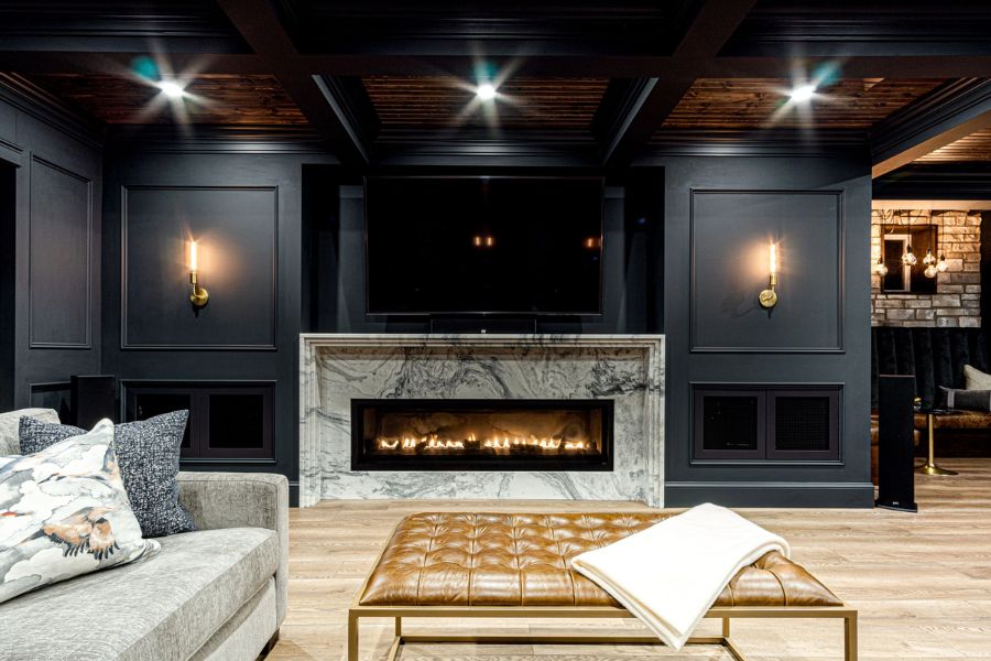 unfinished basement renovation