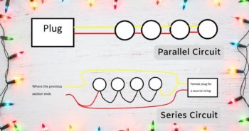 Christmas Lights wired in Series and Parallel